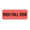 Nevs High Fall Risk 7/8" x 2-1/4" Flr Red w/Black N-1749rf - alternate 1
